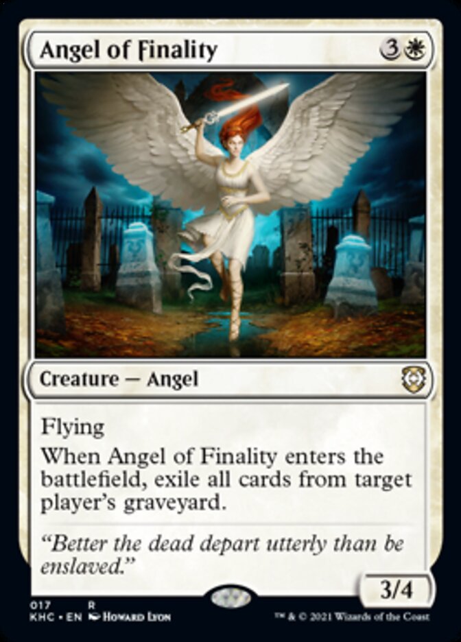 Angel of Finality [Kaldheim Commander] | Total Play