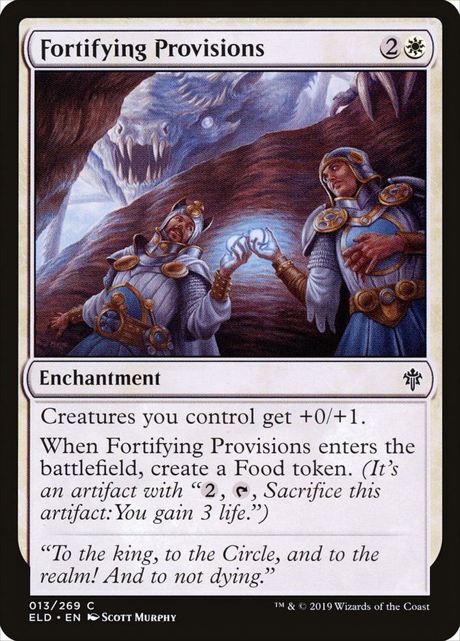 Fortifying Provisions [Throne of Eldraine] | Total Play