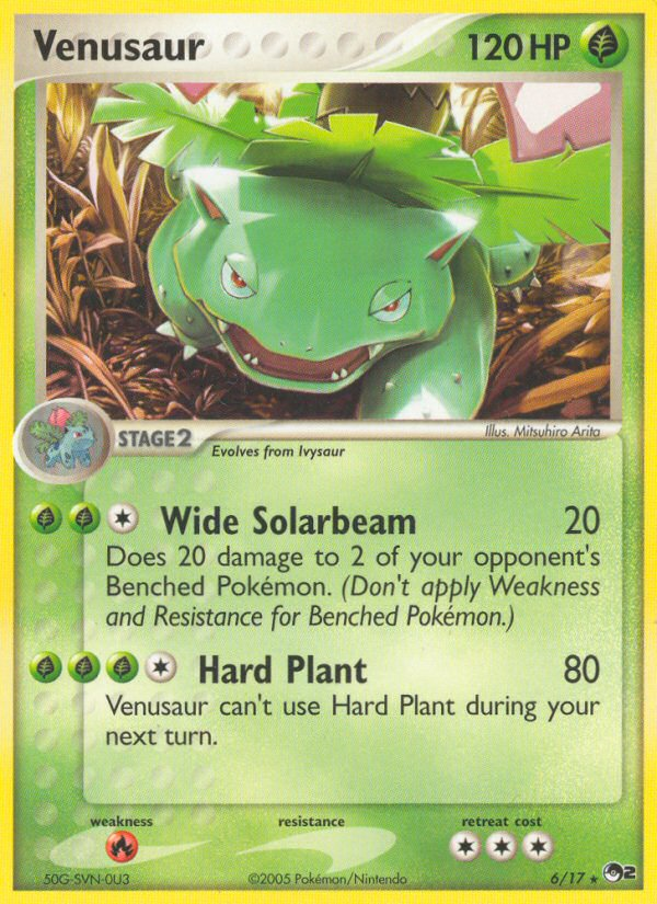 Venusaur (6/17) [POP Series 2] | Total Play