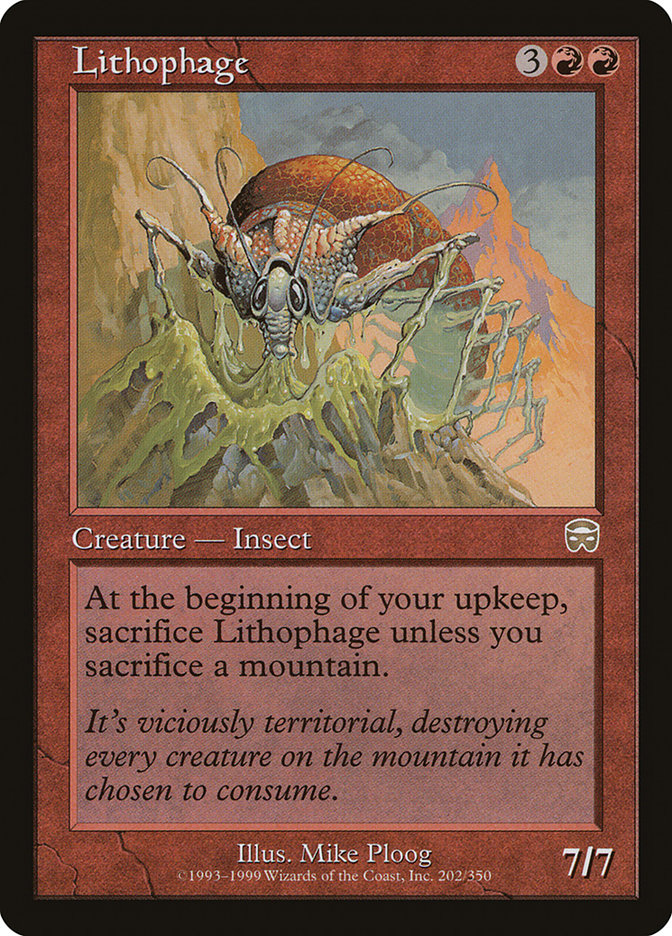 Lithophage [Mercadian Masques] | Total Play