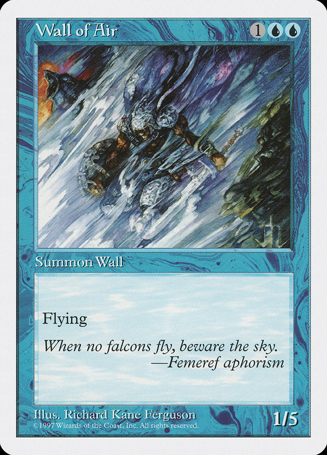 Wall of Air [Fifth Edition] | Total Play