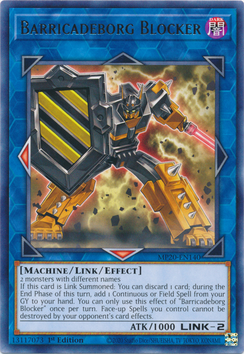 Barricadeborg Blocker [MP20-EN140] Rare | Total Play