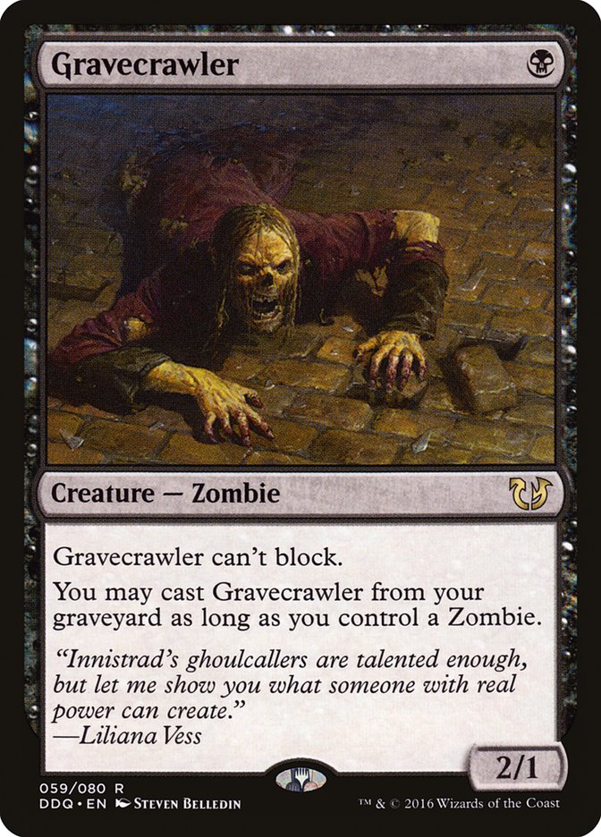 Gravecrawler [Duel Decks: Blessed vs. Cursed] | Total Play