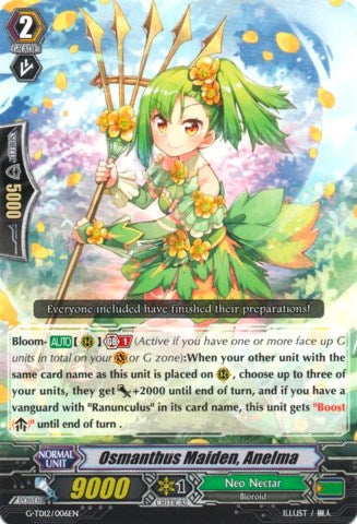 Osmanthus Maiden, Anelma (G-TD12/006EN) [Flower Princess of Abundant Blooming] | Total Play