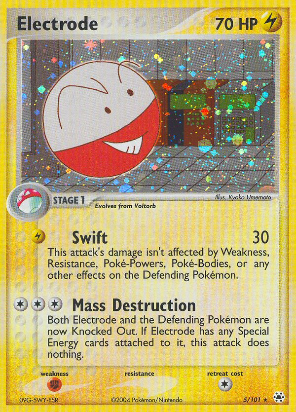 Electrode (5/101) [EX: Hidden Legends] | Total Play