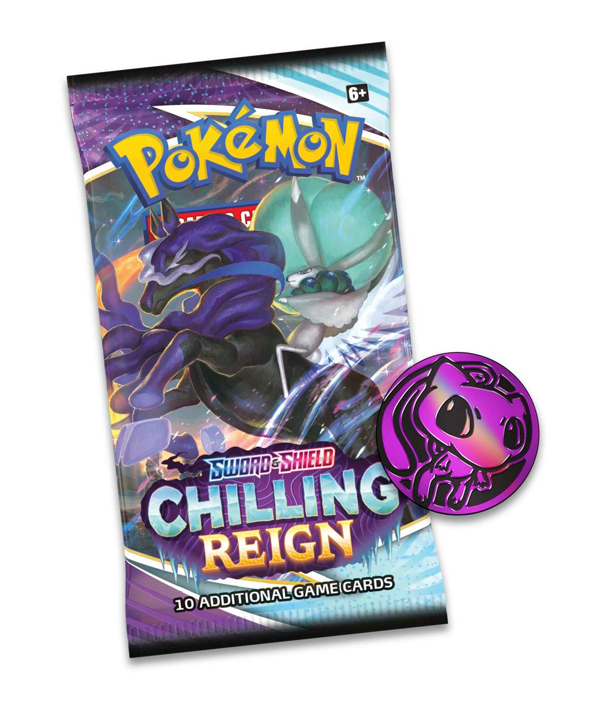 Sword & Shield: Chilling Reign - 3-Pack Blister (Snorlax) | Total Play
