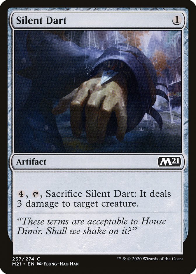 Silent Dart [Core Set 2021] | Total Play