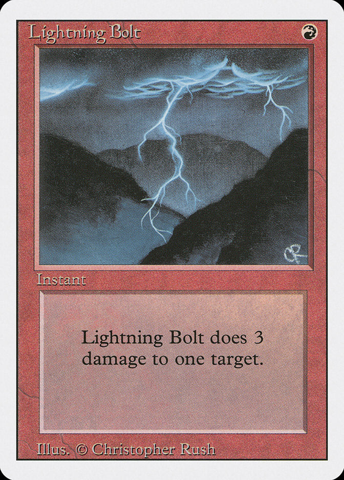 Lightning Bolt [Revised Edition] | Total Play