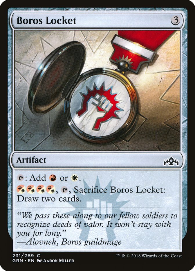 Boros Locket [Guilds of Ravnica] | Total Play