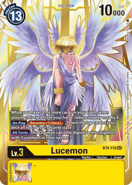 Lucemon [BT4-115] [Great Legend] | Total Play