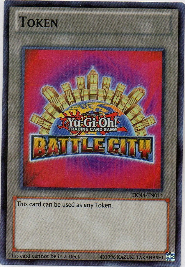 Yu-Gi-Oh! Battle City Token [TKN4-EN014] Super Rare | Total Play