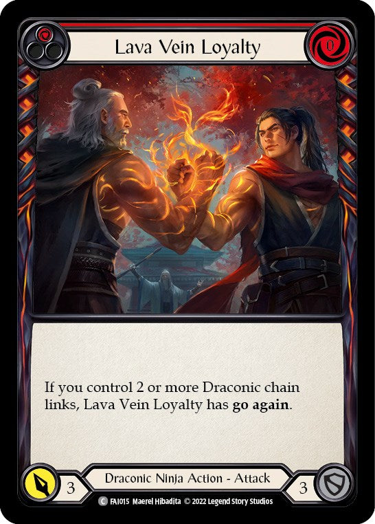 Lava Vein Loyalty (Red) [FAI015] (Uprising Fai Blitz Deck) | Total Play