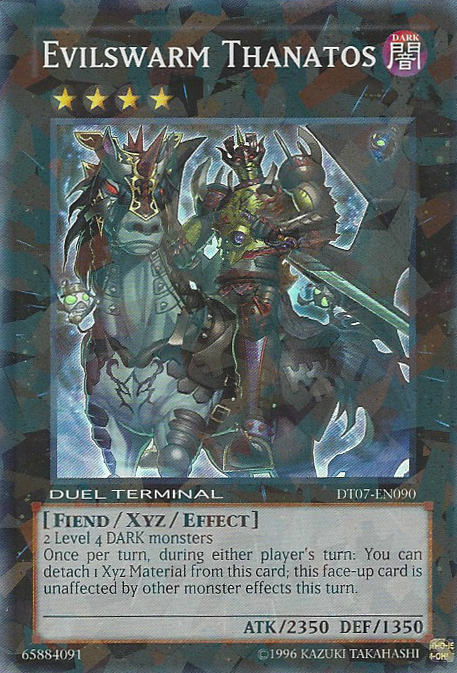 Evilswarm Thanatos [DT07-EN090] Super Rare | Total Play