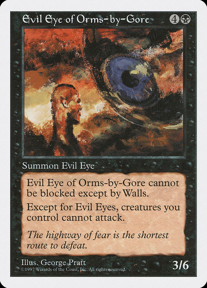 Evil Eye of Orms-by-Gore [Fifth Edition] | Total Play