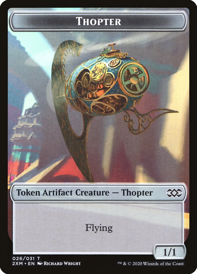 Thopter Token (026/031) [Double Masters Tokens] | Total Play