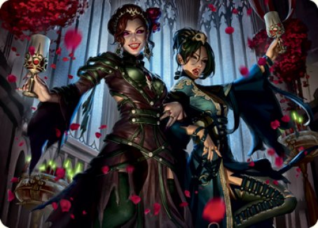 Falkenrath Celebrants 2 Art Card [Innistrad: Crimson Vow Art Series] | Total Play