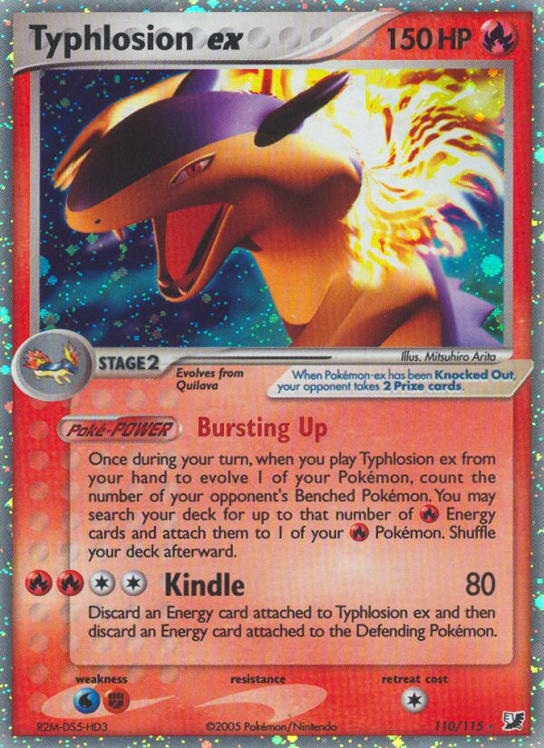 Typhlosion ex (110/115) [EX: Unseen Forces] | Total Play