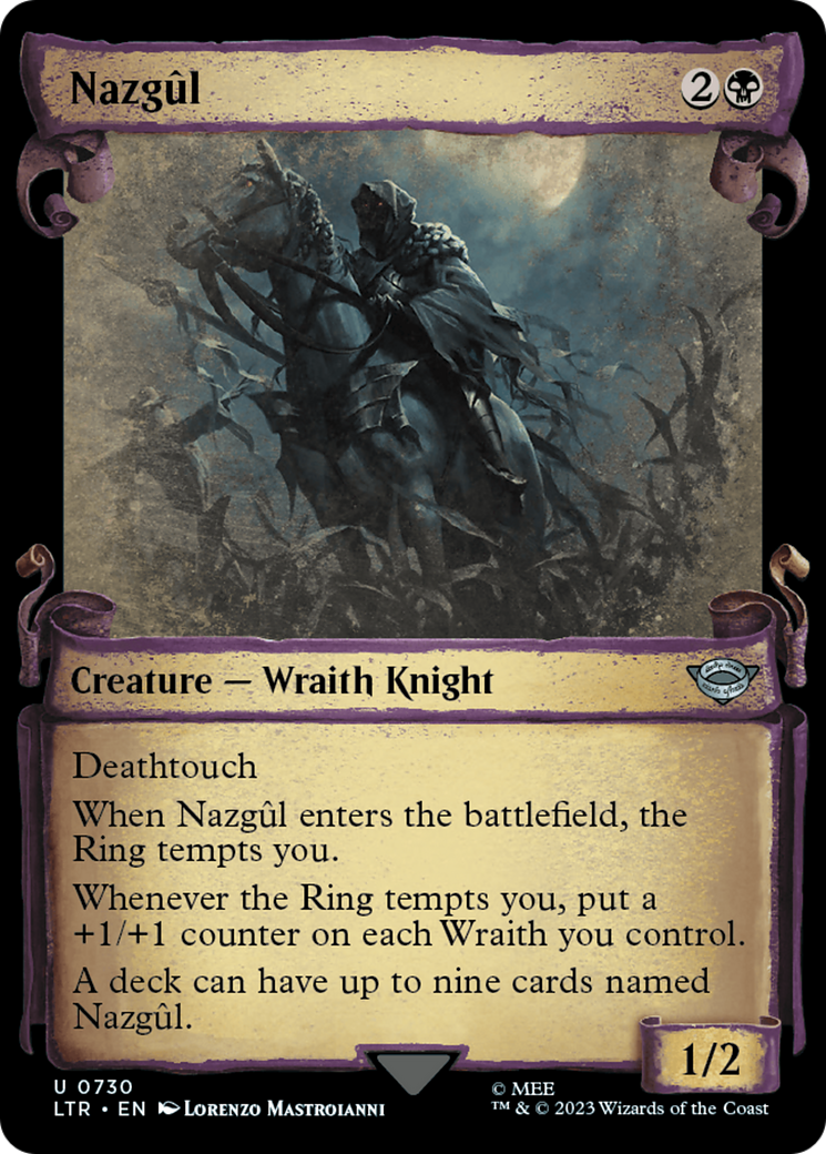 Nazgul (0730) [The Lord of the Rings: Tales of Middle-Earth Showcase Scrolls] | Total Play