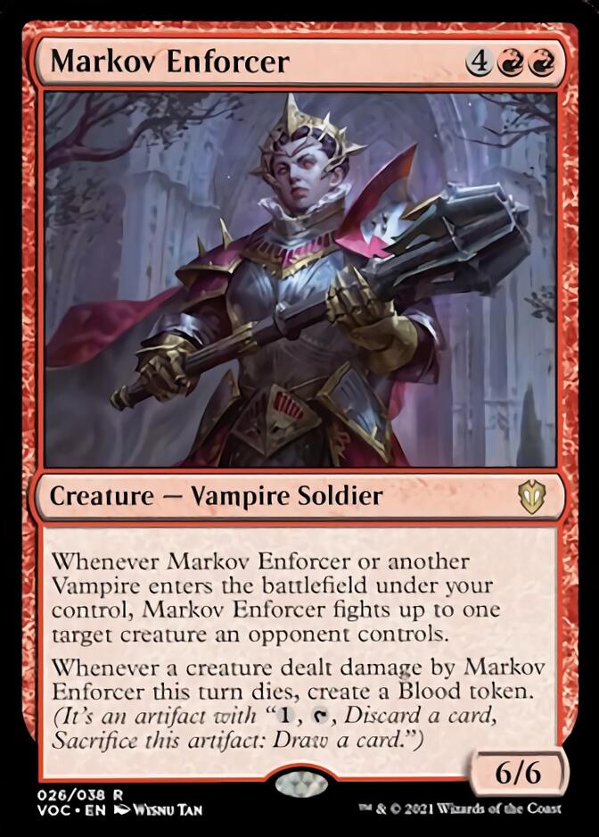 Markov Enforcer [Innistrad: Crimson Vow Commander] | Total Play