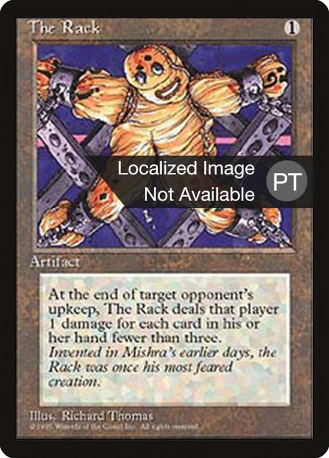 The Rack [Fourth Edition (Foreign Black Border)] | Total Play