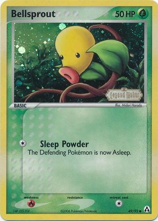 Bellsprout (49/92) (Stamped) [EX: Legend Maker] | Total Play