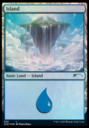 Island (Above the Clouds) (550) [Secret Lair Drop Promos] | Total Play