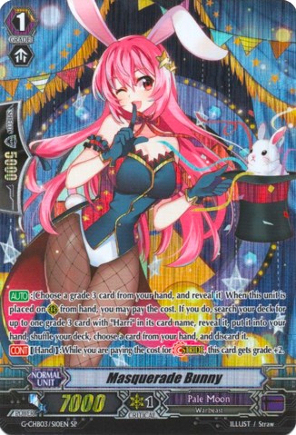 Masquerade Bunny (G-CHB03/S10EN) [Rummy Labyrinth Under the Moonlight] | Total Play