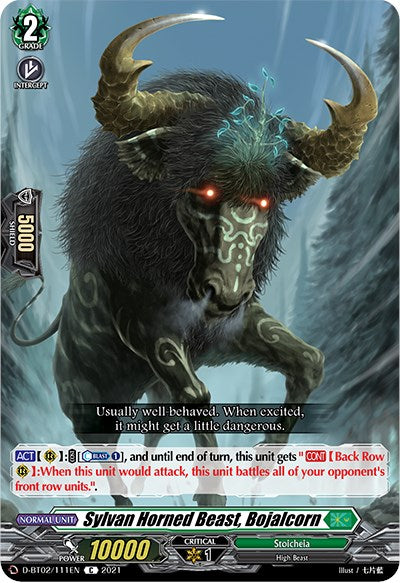 Sylvan Horned Beast, Bojalcorn (D-BT02/111EN) [A Brush with the Legends] | Total Play