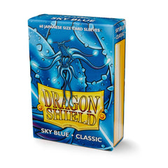 Dragon Shield: Japanese Size 60ct Sleeves - Sky Blue (Classic) | Total Play