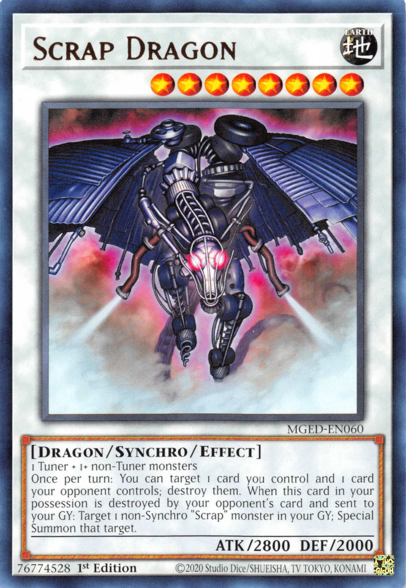 Scrap Dragon [MGED-EN060] Rare | Total Play