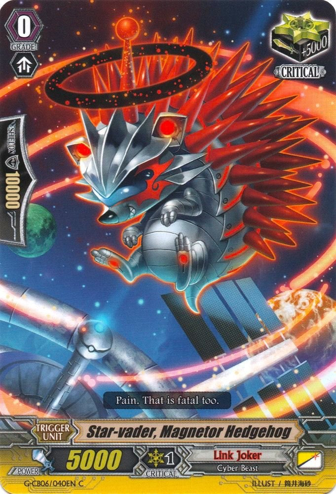Star-vader, Magnetor Hedgehog (G-CB06/040EN) [Rondeau of Chaos and Salvation] | Total Play