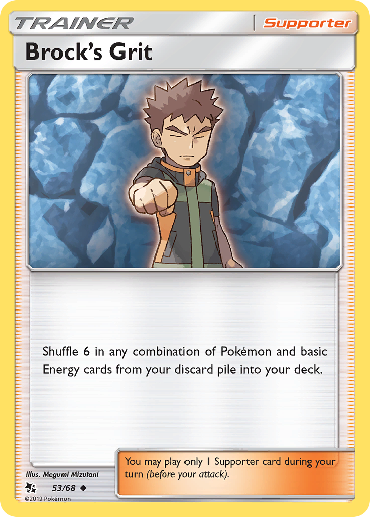 Brock's Grit (53/68) [Sun & Moon: Hidden Fates] | Total Play