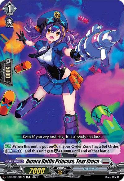 Aurora Battle Princess, Tear Croca (D-BT03/091EN) [Advance of Intertwined Stars] | Total Play