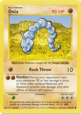 Onix (56/102) [Base Set Shadowless Unlimited] | Total Play