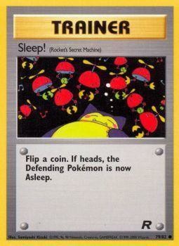 Sleep! (79/82) [Team Rocket Unlimited] | Total Play