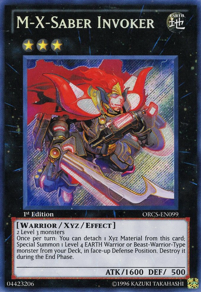 M-X-Saber Invoker [ORCS-EN099] Secret Rare | Total Play