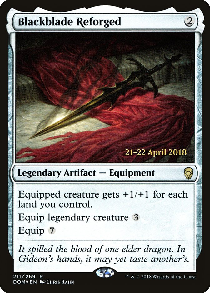 Blackblade Reforged [Dominaria Prerelease Promos] | Total Play