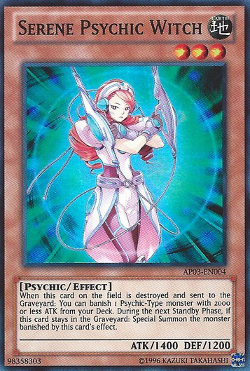 Serene Psychic Witch [AP03-EN004] Super Rare | Total Play