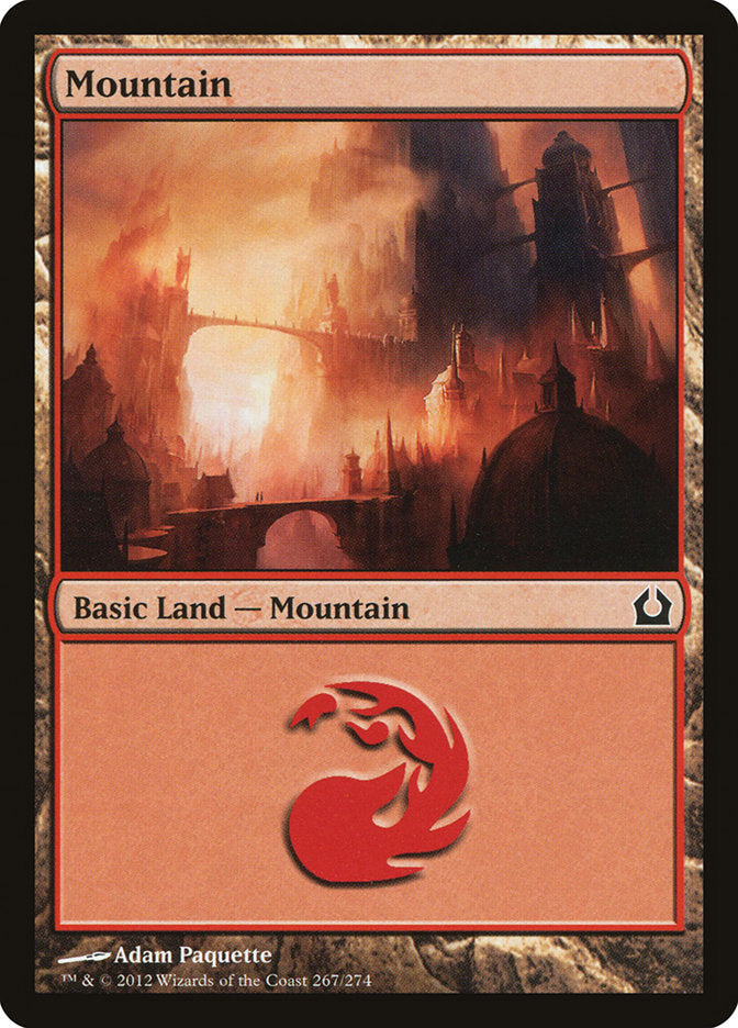 Mountain (267) [Return to Ravnica] | Total Play