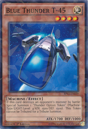 Blue Thunder T-45 [BP03-EN039] Shatterfoil Rare | Total Play