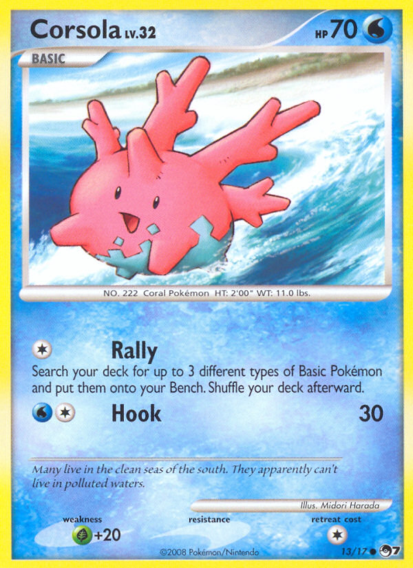 Corsola (13/17) [POP Series 7] | Total Play