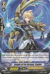 Knight of Far Arrows, Saphir (BT10/054EN) [Triumphant Return of the King of Knights] | Total Play