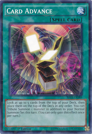 Card Advance [BP03-EN185] Shatterfoil Rare | Total Play