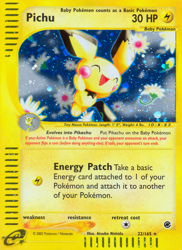 Pichu (22/165) [Expedition: Base Set] | Total Play