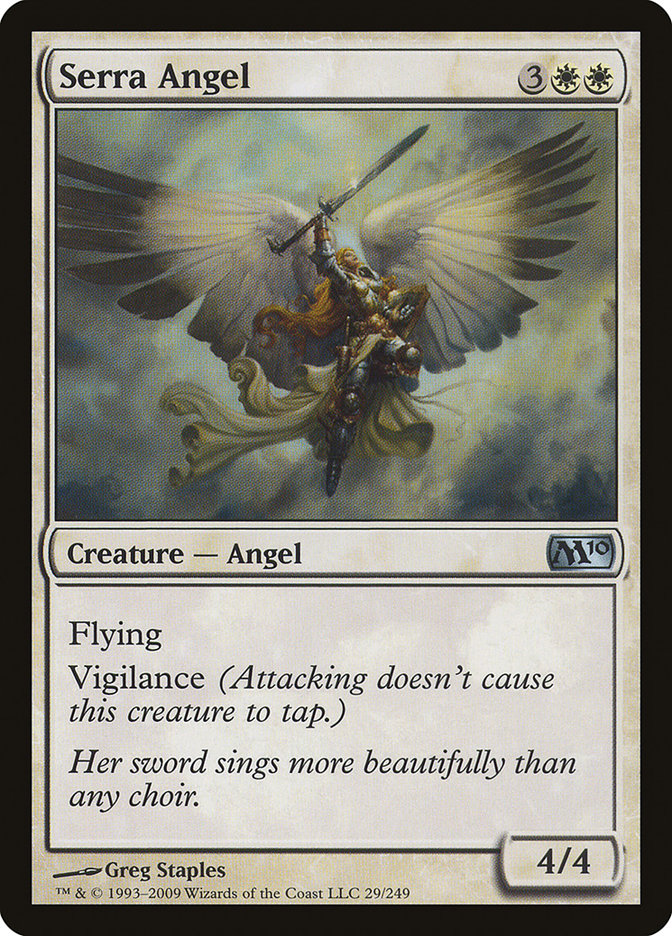 Serra Angel [Magic 2010] | Total Play