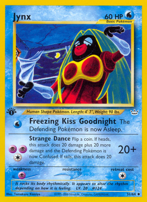 Jynx (31/64) [Neo Revelation 1st Edition] | Total Play