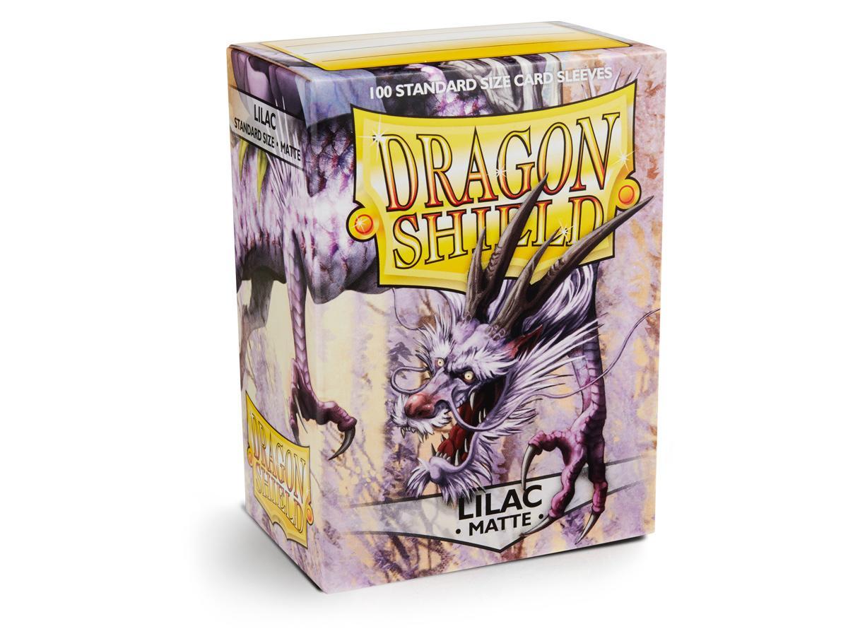 Dragon Shield: Standard 100ct Sleeves - Lilac (Matte) | Total Play