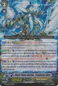 Bluish Flame Liberator, Prominence Glare (BT16/003EN) [Legion of Dragons and Blades ver.E] | Total Play