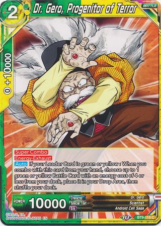Dr. Gero, Progenitor of Terror (BT9-115) [Universal Onslaught] | Total Play