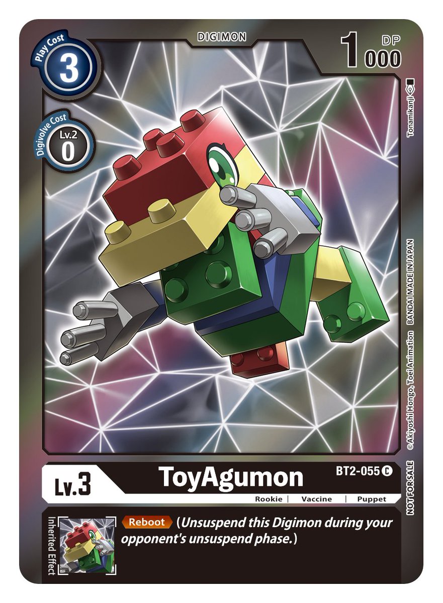 ToyAgumon [BT2-055] (Event Pack 2) [Release Special Booster Ver.1.0] | Total Play